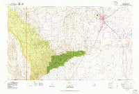 Carlsbad New Mexico Historical topographic map, 1:100000 scale, 30 X 60 Minute, Year 1979