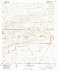 Carlsbad Caverns New Mexico Historical topographic map, 1:24000 scale, 7.5 X 7.5 Minute, Year 1979