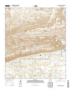 Carlsbad Caverns New Mexico Historical topographic map, 1:24000 scale, 7.5 X 7.5 Minute, Year 2013