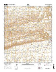 Carlsbad Caverns New Mexico Current topographic map, 1:24000 scale, 7.5 X 7.5 Minute, Year 2017