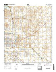 Carlsbad East New Mexico Historical topographic map, 1:24000 scale, 7.5 X 7.5 Minute, Year 2013