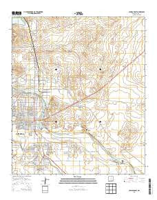 Carlsbad East New Mexico Historical topographic map, 1:24000 scale, 7.5 X 7.5 Minute, Year 2013