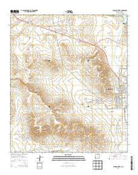 Carlsbad West New Mexico Historical topographic map, 1:24000 scale, 7.5 X 7.5 Minute, Year 2013
