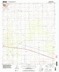 Carne New Mexico Historical topographic map, 1:24000 scale, 7.5 X 7.5 Minute, Year 1996