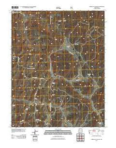Carracas Canyon New Mexico Historical topographic map, 1:24000 scale, 7.5 X 7.5 Minute, Year 2011
