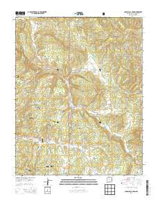 Carracas Canyon New Mexico Historical topographic map, 1:24000 scale, 7.5 X 7.5 Minute, Year 2013