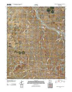 Carson Trading Post New Mexico Historical topographic map, 1:24000 scale, 7.5 X 7.5 Minute, Year 2010