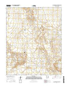 Carson Trading Post New Mexico Current topographic map, 1:24000 scale, 7.5 X 7.5 Minute, Year 2017