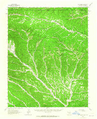Casa Grande New Mexico Historical topographic map, 1:62500 scale, 15 X 15 Minute, Year 1962