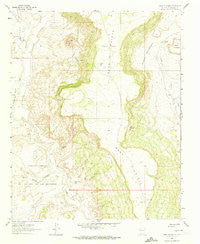 Casa Salazar New Mexico Historical topographic map, 1:24000 scale, 7.5 X 7.5 Minute, Year 1961