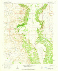 Casa Salazar New Mexico Historical topographic map, 1:24000 scale, 7.5 X 7.5 Minute, Year 1961
