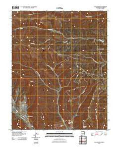 Casa Grande New Mexico Historical topographic map, 1:24000 scale, 7.5 X 7.5 Minute, Year 2010