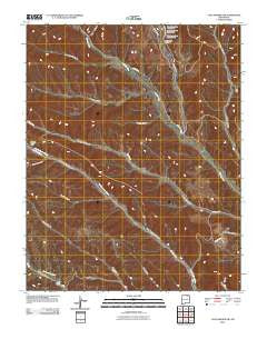 Casa Grande SW New Mexico Historical topographic map, 1:24000 scale, 7.5 X 7.5 Minute, Year 2010