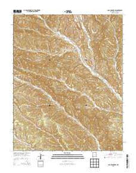 Casa Grande SW New Mexico Current topographic map, 1:24000 scale, 7.5 X 7.5 Minute, Year 2013