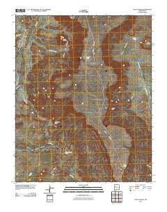 Casa Salazar New Mexico Historical topographic map, 1:24000 scale, 7.5 X 7.5 Minute, Year 2010