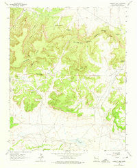 Casamero Lake New Mexico Historical topographic map, 1:24000 scale, 7.5 X 7.5 Minute, Year 1963