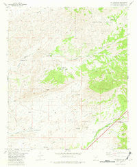 Cat Mountain New Mexico Historical topographic map, 1:24000 scale, 7.5 X 7.5 Minute, Year 1981