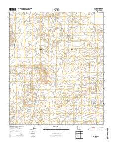 Cat Mesa New Mexico Historical topographic map, 1:24000 scale, 7.5 X 7.5 Minute, Year 2013