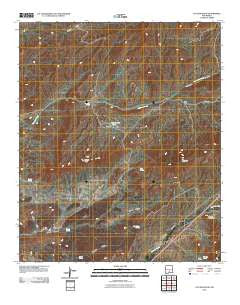 Cat Mountain New Mexico Historical topographic map, 1:24000 scale, 7.5 X 7.5 Minute, Year 2010