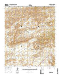 Cat Mountain New Mexico Current topographic map, 1:24000 scale, 7.5 X 7.5 Minute, Year 2013