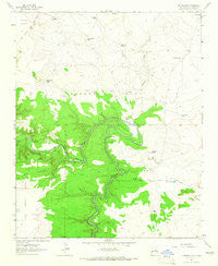 Catfish Falls New Mexico Historical topographic map, 1:24000 scale, 7.5 X 7.5 Minute, Year 1963