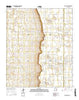 Caudill Ranch New Mexico Current topographic map, 1:24000 scale, 7.5 X 7.5 Minute, Year 2017