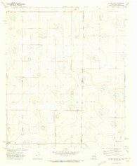 Causey East New Mexico Historical topographic map, 1:24000 scale, 7.5 X 7.5 Minute, Year 1970