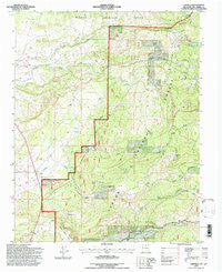 Cebolla New Mexico Historical topographic map, 1:24000 scale, 7.5 X 7.5 Minute, Year 1995