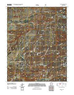 Cebolla New Mexico Historical topographic map, 1:24000 scale, 7.5 X 7.5 Minute, Year 2011