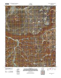Cebollita Peak New Mexico Historical topographic map, 1:24000 scale, 7.5 X 7.5 Minute, Year 2010