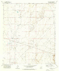 Cedar Point New Mexico Historical topographic map, 1:24000 scale, 7.5 X 7.5 Minute, Year 1973