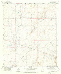 Cedar Point New Mexico Historical topographic map, 1:24000 scale, 7.5 X 7.5 Minute, Year 1973