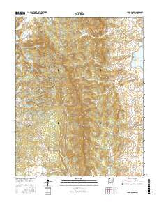Cedar Canyon New Mexico Current topographic map, 1:24000 scale, 7.5 X 7.5 Minute, Year 2017