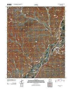 Cedar Hill New Mexico Historical topographic map, 1:24000 scale, 7.5 X 7.5 Minute, Year 2010