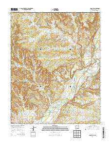 Cedar Hill New Mexico Historical topographic map, 1:24000 scale, 7.5 X 7.5 Minute, Year 2013