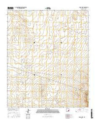 Cedar Point New Mexico Current topographic map, 1:24000 scale, 7.5 X 7.5 Minute, Year 2017