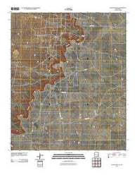 Cedar Point SE New Mexico Historical topographic map, 1:24000 scale, 7.5 X 7.5 Minute, Year 2010