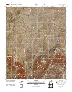 Cedarvale New Mexico Historical topographic map, 1:24000 scale, 7.5 X 7.5 Minute, Year 2011