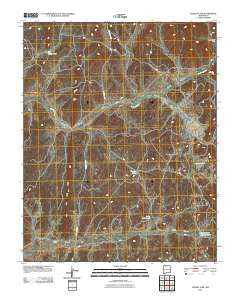 Cement Lake New Mexico Historical topographic map, 1:24000 scale, 7.5 X 7.5 Minute, Year 2010