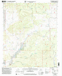 Centerfire Bog New Mexico Historical topographic map, 1:24000 scale, 7.5 X 7.5 Minute, Year 1999