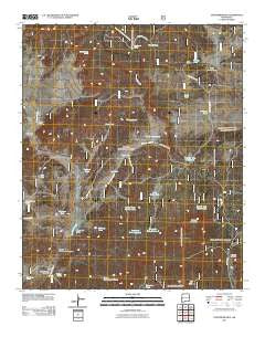Centerfire Bog New Mexico Historical topographic map, 1:24000 scale, 7.5 X 7.5 Minute, Year 2011