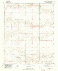 Centerville Corner New Mexico Historical topographic map, 1:24000 scale, 7.5 X 7.5 Minute, Year 1971
