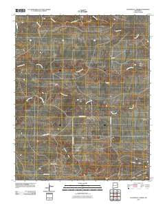 Centerville Corner New Mexico Historical topographic map, 1:24000 scale, 7.5 X 7.5 Minute, Year 2010