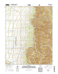 Cerro New Mexico Historical topographic map, 1:24000 scale, 7.5 X 7.5 Minute, Year 2013