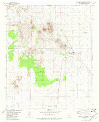 Cerro De La Campana New Mexico Historical topographic map, 1:24000 scale, 7.5 X 7.5 Minute, Year 1982