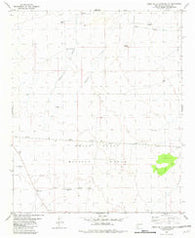 Cerro De La Campana SE New Mexico Historical topographic map, 1:24000 scale, 7.5 X 7.5 Minute, Year 1982
