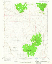 Cerro De Los Taoses New Mexico Historical topographic map, 1:24000 scale, 7.5 X 7.5 Minute, Year 1963