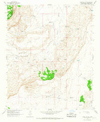 Cerro Del Oro New Mexico Historical topographic map, 1:24000 scale, 7.5 X 7.5 Minute, Year 1964