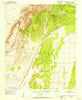 Cerro Montoso New Mexico Historical topographic map, 1:24000 scale, 7.5 X 7.5 Minute, Year 1952