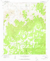 Cerro Parido New Mexico Historical topographic map, 1:24000 scale, 7.5 X 7.5 Minute, Year 1961
